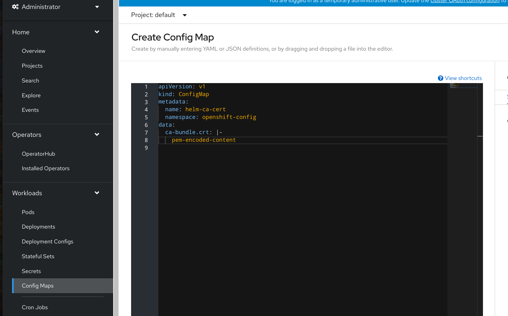 Configure Access to 3rd Party Chart Repositories HyperCloud 5.1